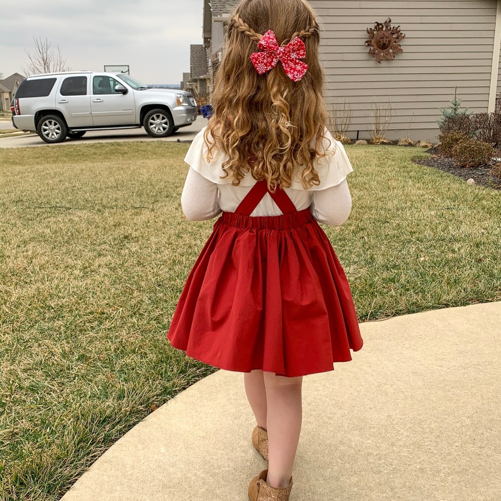 Girls Suspender Skirt